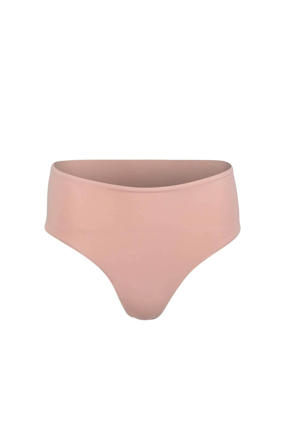 Hipster bikini bottom in blush pink. 